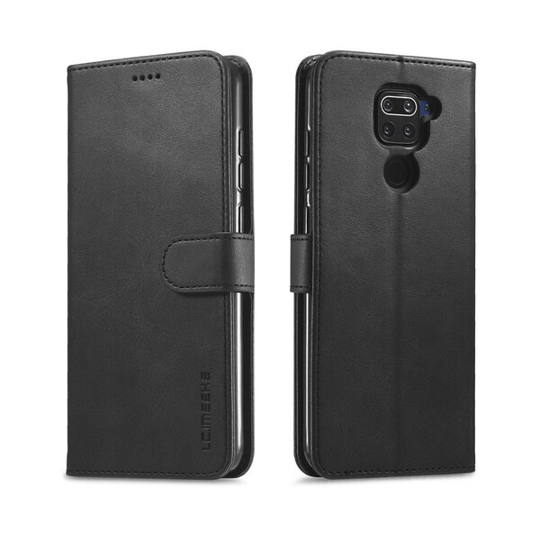 Xiaomi Redmi Note 9 Capa LC.IMEEKE Efeito Couro