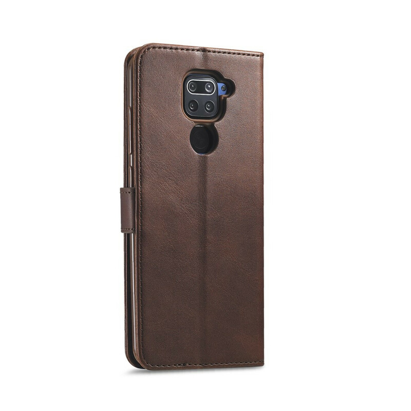 Xiaomi Redmi Note 9 Capa LC.IMEEKE Efeito Couro