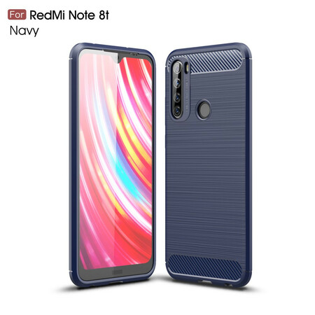 Xiaomi Redmi Note 8T Capa de fibra de carbono escovada
