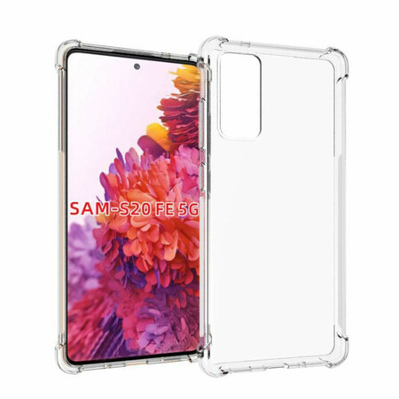Samsung Galaxy S20 FE Cantos Reforçados com Capa Transparente
