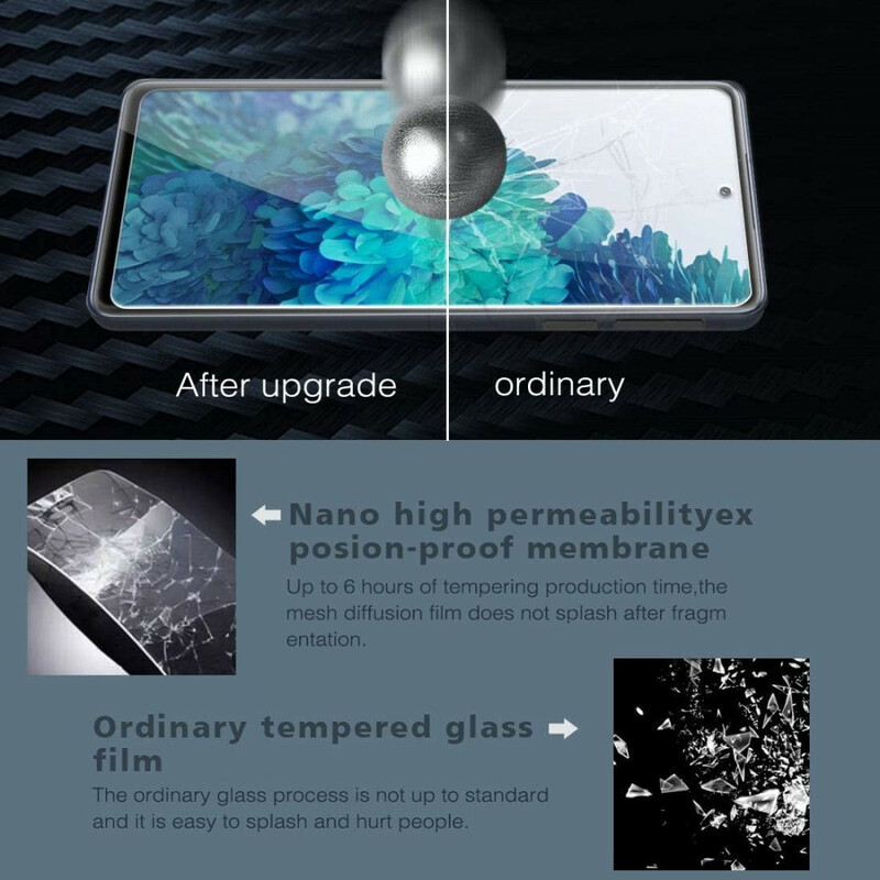 Samsung Galaxy S20 FE Cantos Reforçados com Capa Transparente