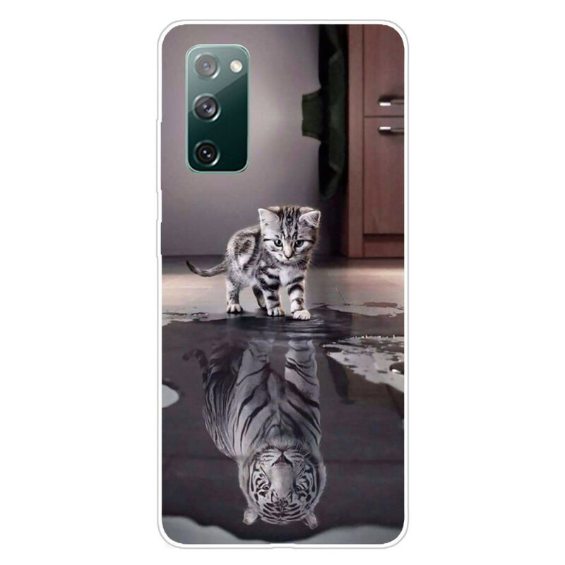 Samsung Galaxy S20 FE Capa Ernest, o Tigre