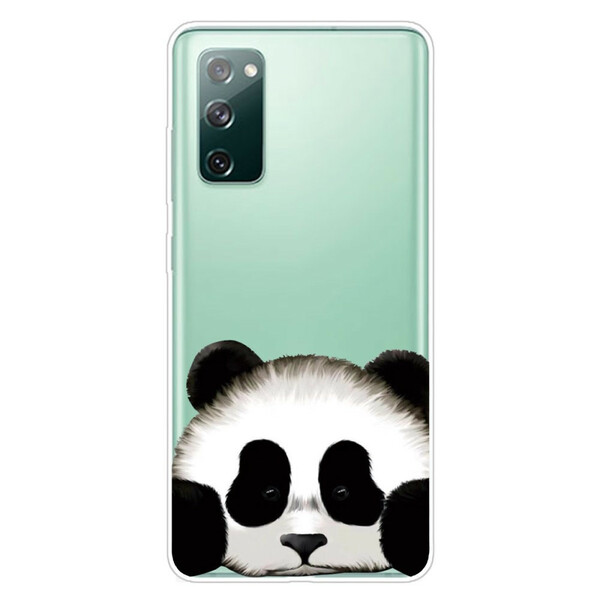 Samsung Galaxy S20 FE Panda capa transparente