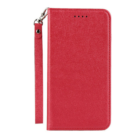 Capa Flip Cover Huawei P40 Lite 5G Estilo Couro Mole com Alça