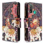 Capa Huawei P Smart 2020 Elephant Zipper Pocket
