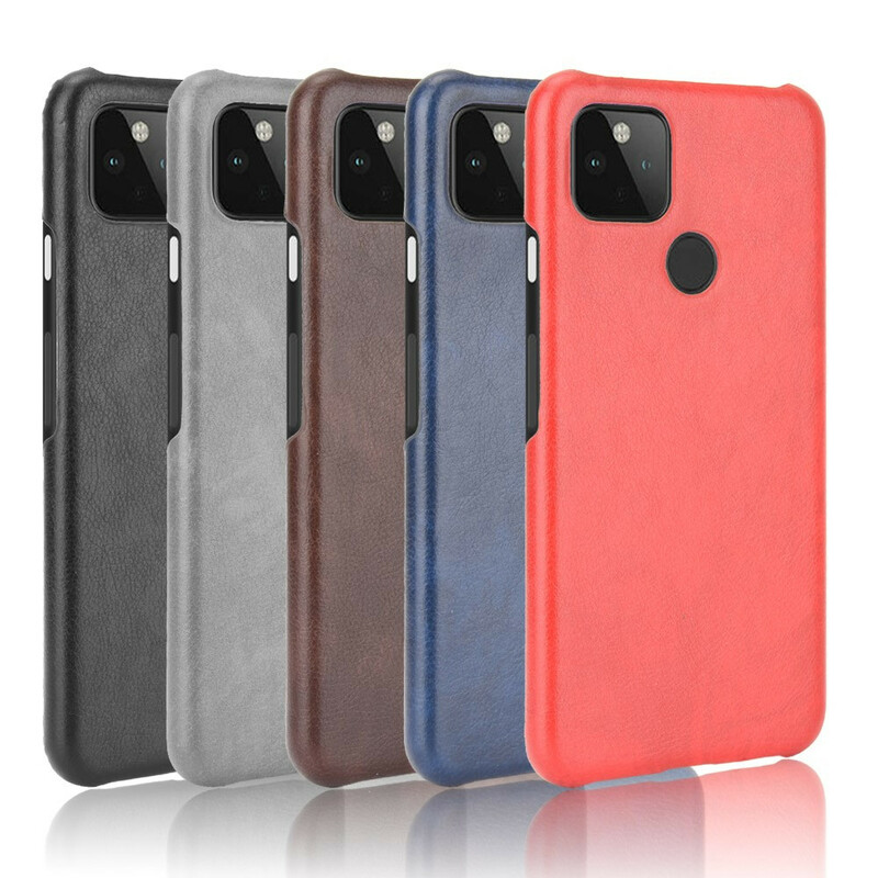 Google Pixel 5 Leather Case Lychee Performance