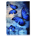 Capa Huawei MediaPad T3 10 Blue Butterflies