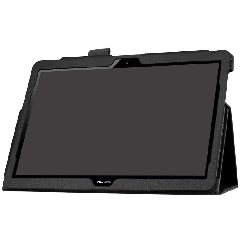 Capa inteligente Huawei MediaPad T3 10 Lychee Estilo Duas Lychee Flaps