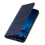 Tampa Flip Cover OnePlus 8T Elegância de Couro Dividida