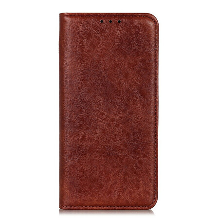 Tampa Flip Cover OnePlus 8T Elegância de Couro Dividida