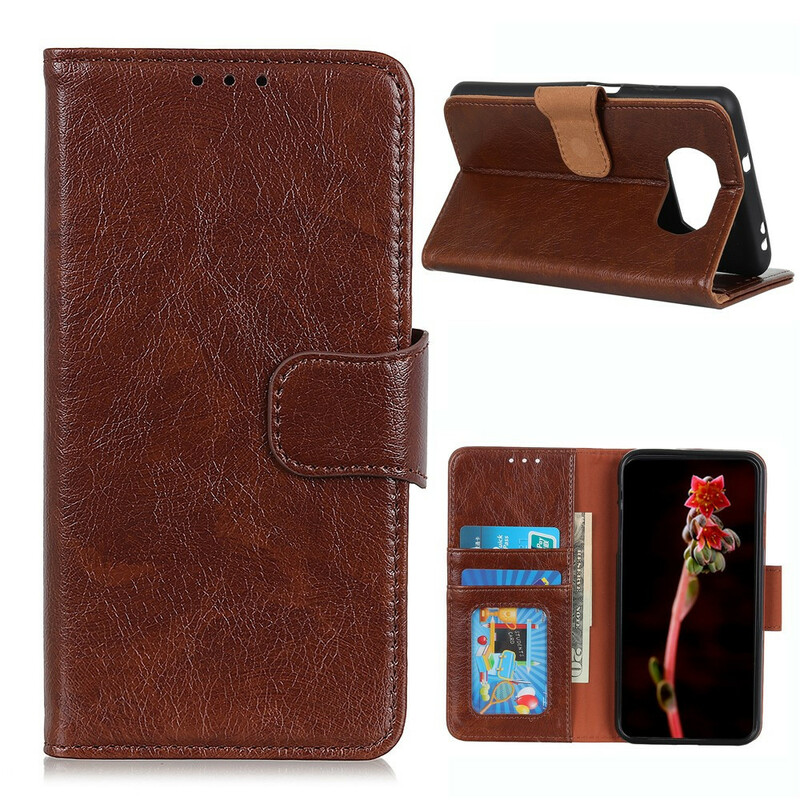 Capa Poco X3 Split Nappa Leather