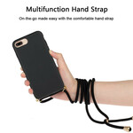 iPhone 8 Plus / 7 Plus / 6s Plus / 6s Plus Cordão colorido da capa de silicone