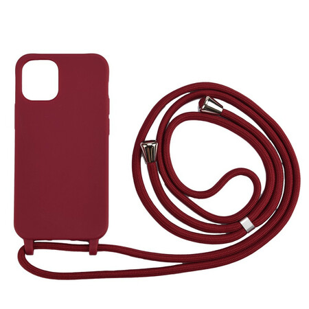 iPhone 12 / 12 Pro Capa e Cordão de Silicone