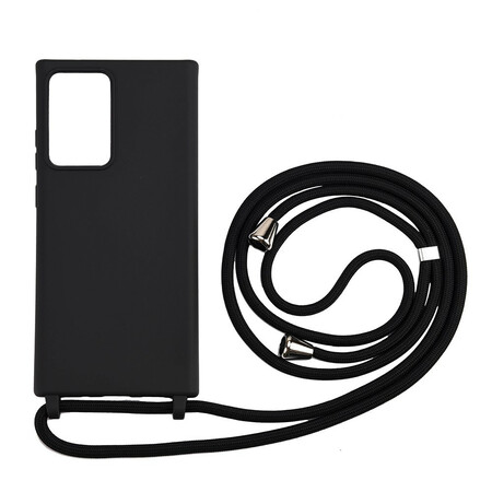 Samsung Galaxy Note 20 Ultra Silicone Capa e Lanyard