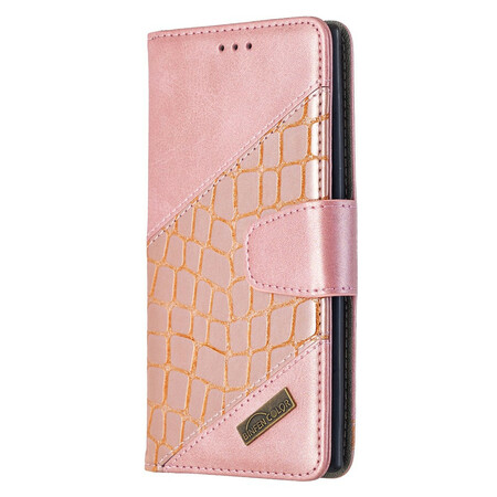 Samsung Galaxy Note 10 Capa clássico de pele de crocodilo