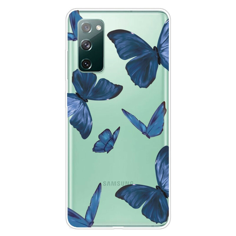 Samsung Galaxy S20 FE capa Butterflies selvagens