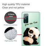 Samsung Galaxy S20 FE Capa transparente Panda Give Me Five