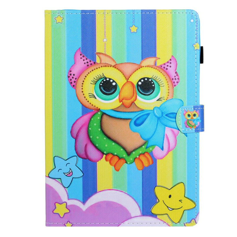 Samsung Galaxy Tab A 8.0 (2019) Case Owl Multicolor