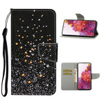 Samsung Galaxy S20 FE Star and Glitter Case com alça