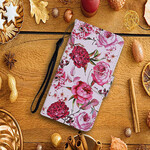 Capa Samsung Galaxy S20 FE Magistral Flowers com CordÃ£o