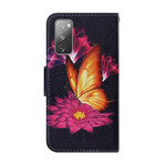 Capa Samsung Galaxy S20 FE Butterfly e Lotus