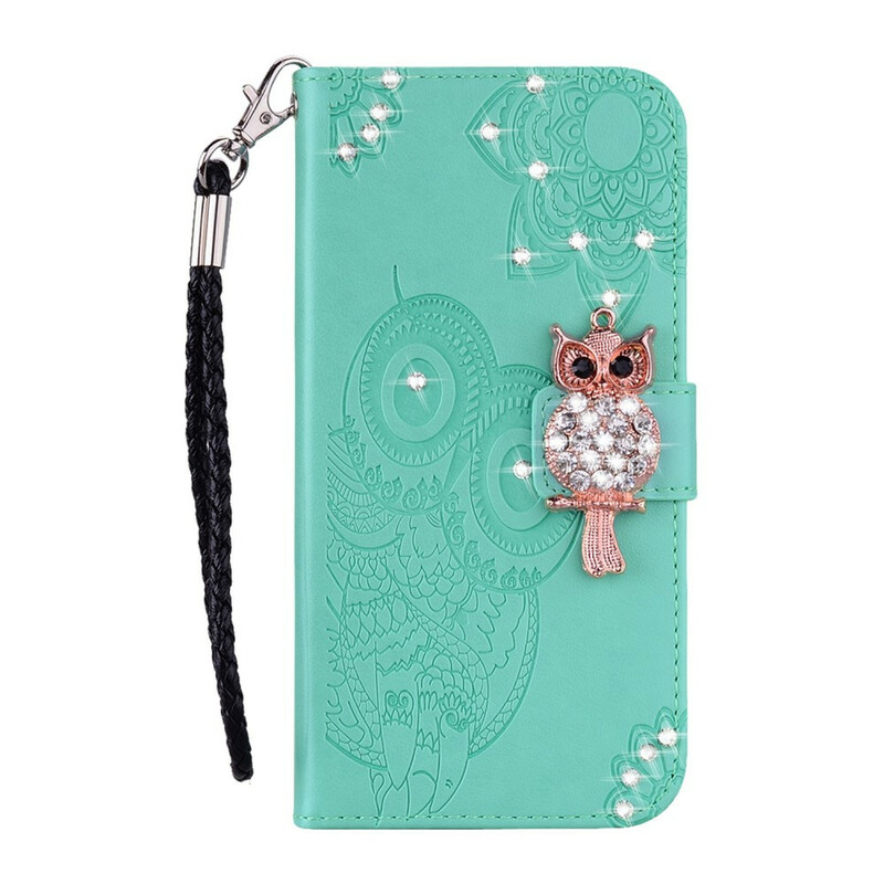 Samsung Galaxy S20 FE Case Mandala Owl e Charme
