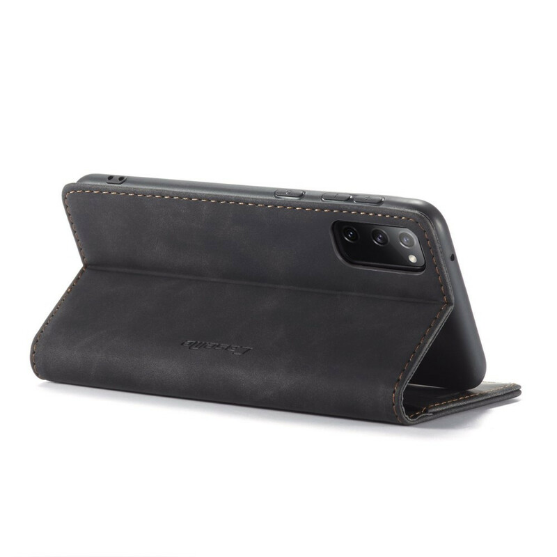 Capa Flip Cover Samsung Galaxy S20 FE CASEME Leatherette