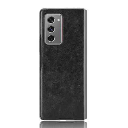 Samsung Galaxy Z Fold 2 Lychee Capa de Couro Lychee