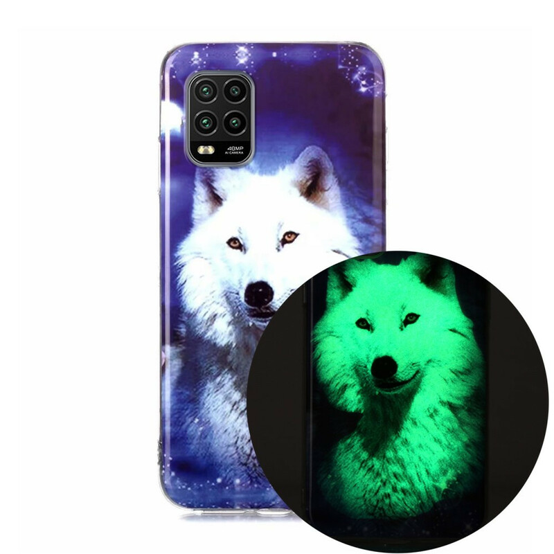 Capa Fluorescente Xiaomi Mi 10 Lite Wolf Series