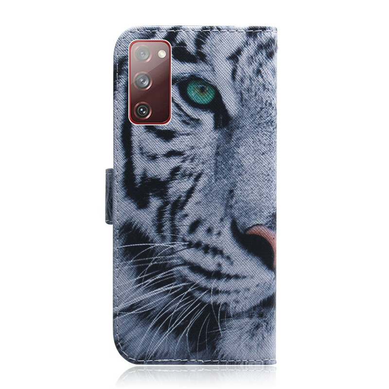 Capa Samsung Galaxy S20 FE Cara de Tigre