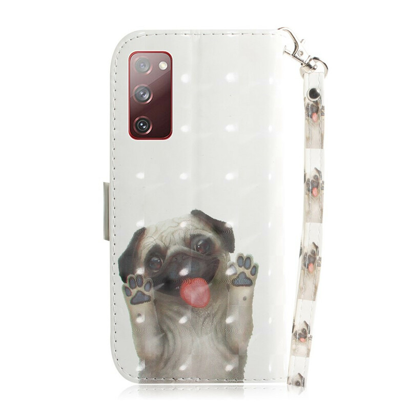 Samsung Galaxy S20 FE Capa de cinta "Love My Dog Strap