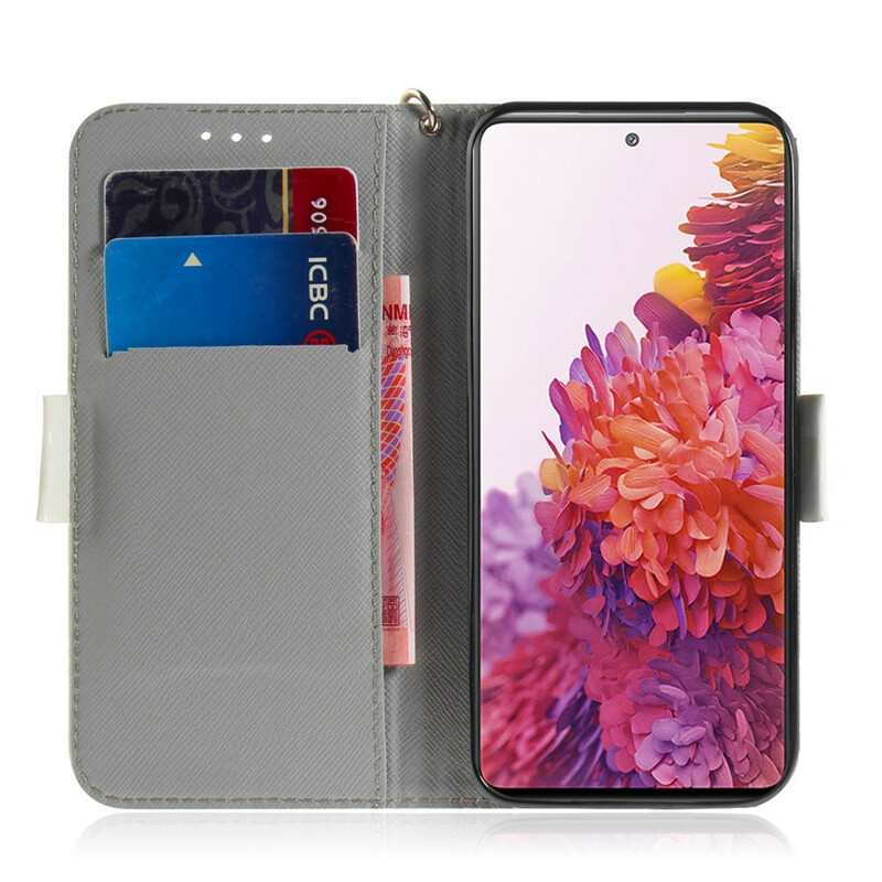 Capa de flores Samsung Galaxy S20 FE Strap Flower