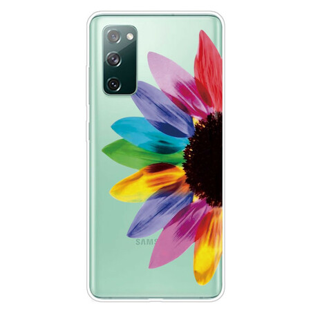 Capa de flores colorida Samsung Galaxy S20 FE Colorful Flower