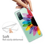 Capa de flores colorida Samsung Galaxy S20 FE Colorful Flower