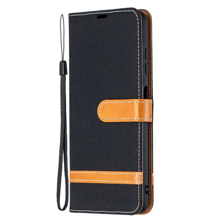 Xiaomi Poco X3 Capa de tecido e de couro