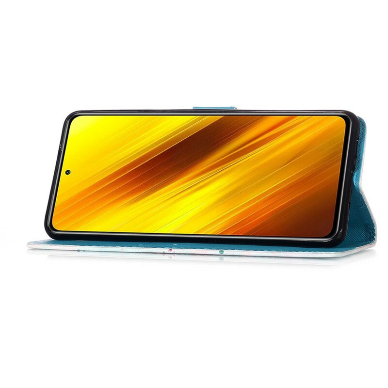 Capa Xiaomi Poco X3 Borboleta de Ouro