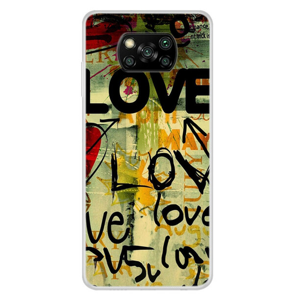 Xiaomi Poco X3 Capa de Amor e Amor