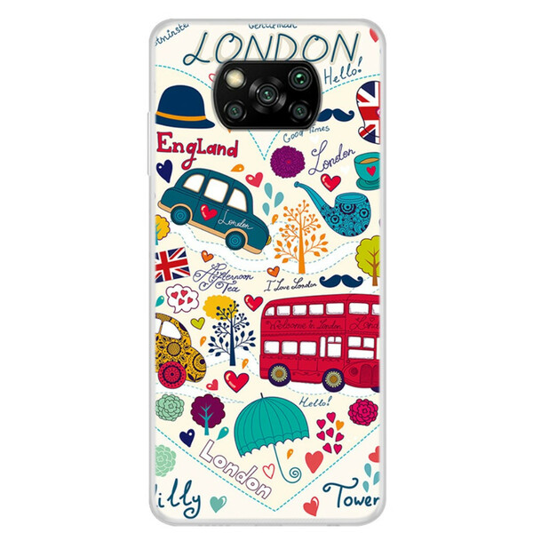 Xiaomi Poco X3 London Life Case