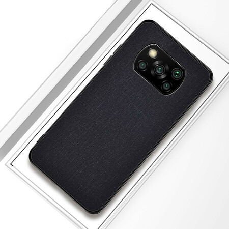 Xiaomi Poco X3 Textura do tecido da capa