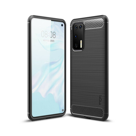Huawei P40 Capa de Fibra de Carbono Escovado MOFI