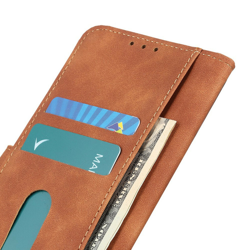 Capa Huawei P Smart 2021 Efeito Couro Vintage KHAZNEH
