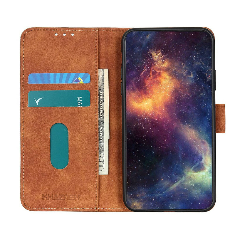 Capa Huawei P Smart 2021 Efeito Couro Vintage KHAZNEH