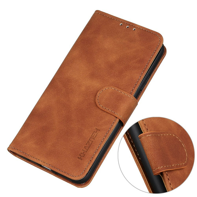 Capa Huawei P Smart 2021 Efeito Couro Vintage KHAZNEH