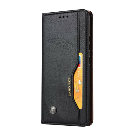 Capa Flip Huawei P Smart 2021 Capa de cartão de couro