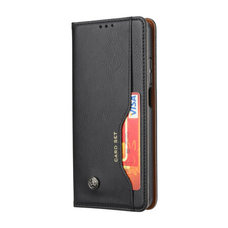 Capa Flip Cover Xiaomi Mi 10T Lite Capa de cartão de couro