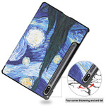 Capa Inteligente Samsung Galaxy Tab S7 Capa Stylus Noite Estrelada