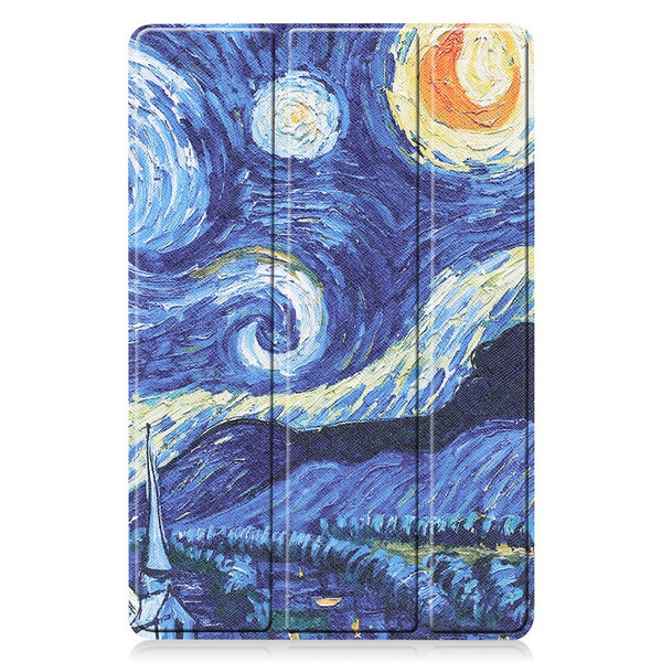 Capa Inteligente Samsung Galaxy Tab S7 Capa Stylus Noite Estrelada