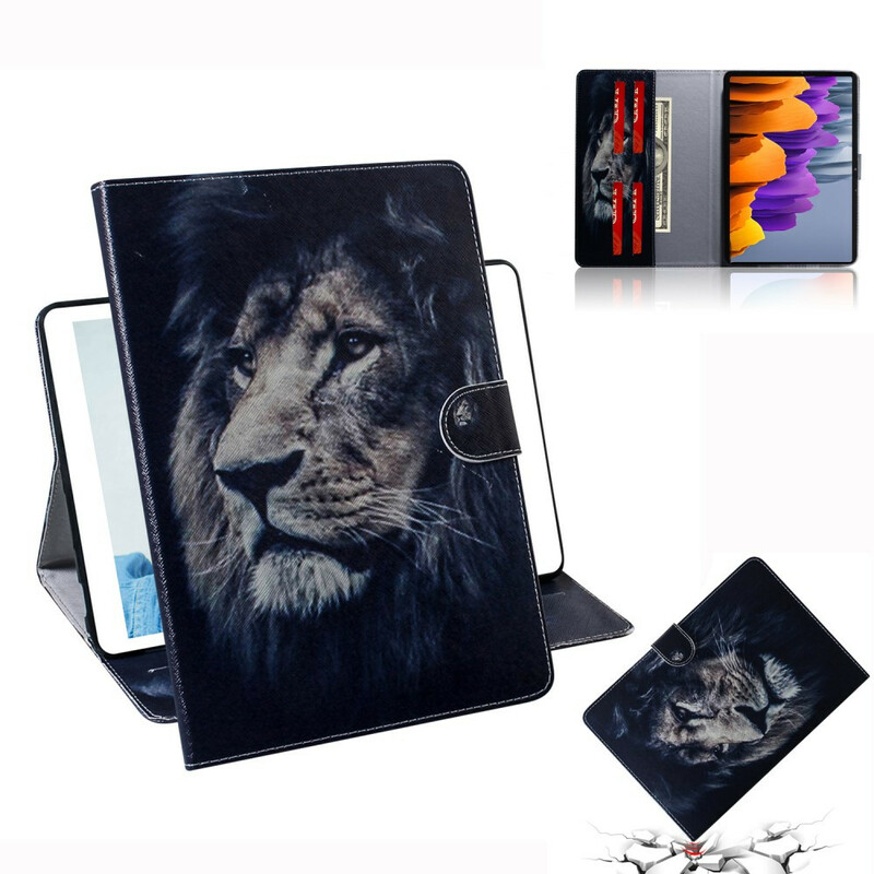 Samsung Galaxy Tab S7 Capa cabeça de leão