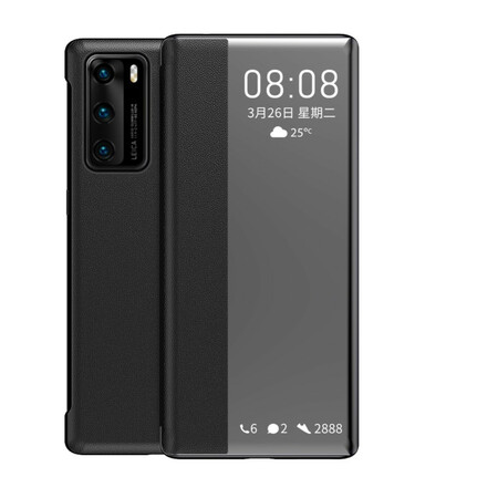 Ver Capa Janela de Couro Huawei P40
