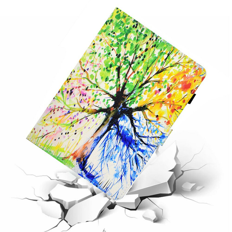 Samsung Galaxy Tab S7 Case Watercolour Tree